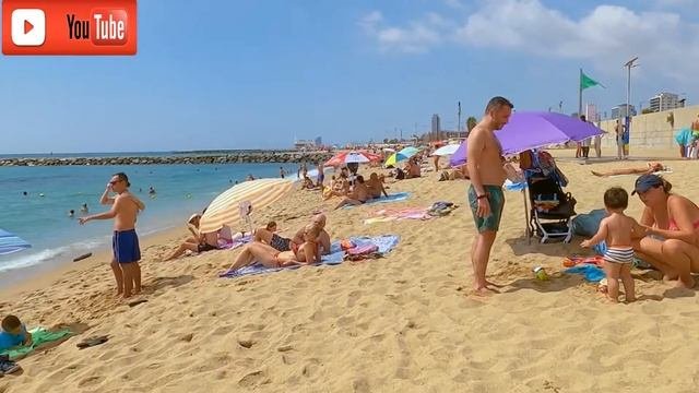 БАРСЕЛОНА. ЦЕНТРАЛЬНЫЙ ПЛЯЖ И КРАСИВЫЕ ИСПАНКИ!!!
