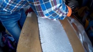 Изготовлении матрицы плавника для виндсерфинга