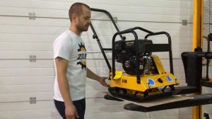 Обзор виброплиты HAMER X-90 с двигателем Loncin 6,5 HP