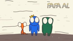 PURPLE is SO SAD!?(NEW!) Rainbow Friends x Poppy Playtime Animations Roblox pt.61