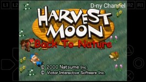Harvest Moon Back To Nature - Psx/playstation/ps1 Simulation Farm (bertani) Game android 3D (ePSXe)