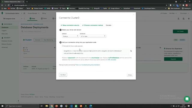 Error: QueryTxt ETIMEOUT When Connecting To MongoDb Atlas Using Mongoose | Can't Connect To MongoDB