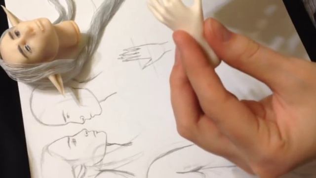 Мастер-класс: лепка рук для куклы из пластики смотреть онлайн