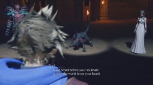 Final Fantasy VII Rebirth | BARRET Gold Saucer Dating Scene (Full Sequence) in 4K