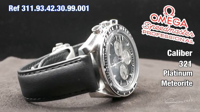 Omega Speedmaster Professional Caliber 321 Platinum Meteorite Ref 311.93.42.30.99.001 смотреть онлайн