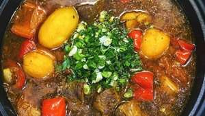 #Витязево #Анапа Готовим ШУРПУ🍲 на КОСТРЕ 🔥 в новом КАЗАНЕ нашей дружной компанией 😋