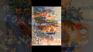 Новогодние открытки СССР 50-60 гг.