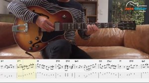 Jazz Blues Guitar Soloing - 8 Jazz Guitar Patterns for a Jazz Blues in F