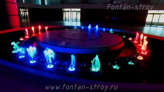 Танцующий  фонтан. г.Киров, ТЦ Время Простора". "Fontan-stroy"