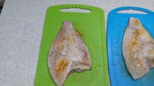 Камбала.  Запекаем в духовке. Вкуснятина без заморочек.