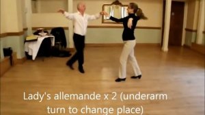 9 Балморал блюз ШАГИ Balmoral Blues Sequence Dance Walkthrough