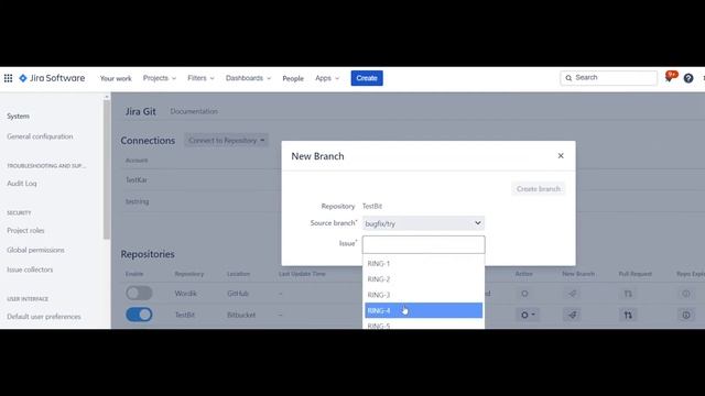 Git Integration for Jira Software - Create Branch смотреть онлайн