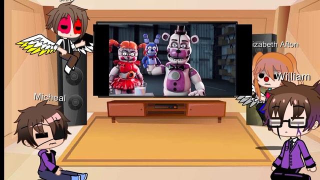 Aftons react to Circus baby turns real (Credits: Zamination