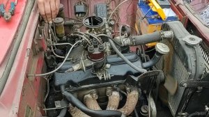 Купили Москвич 408,который простоял 23 года.