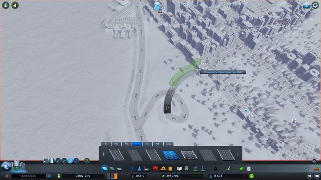 Cities Skylines строим развязки без пробок смотреть онлайн