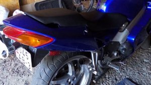 Honda VFR800 FI (tune exhaust and no muffler) (прямоток, без глушителя)