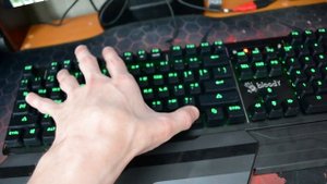 Игровая клавиатура A4 Bloody B975
