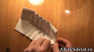 Как сделать гармошку из бумаги