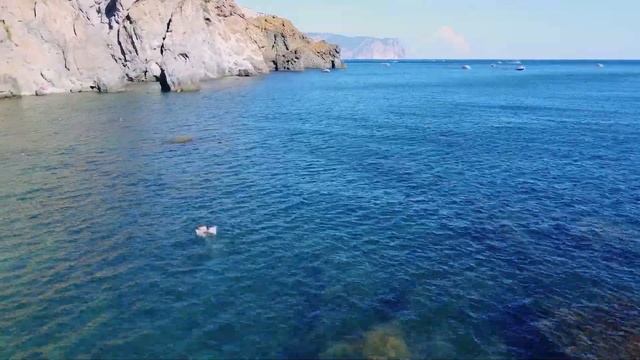 Яшмовый пляж, Мыс Фиолент, Севастополь, Крым, Россия Cape Fiolent Sevastopol Yashmovy beach