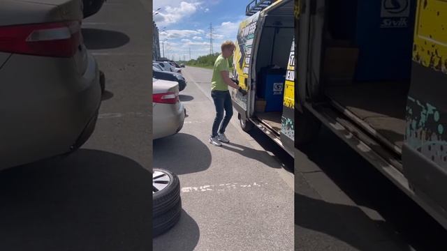 Мобильный шиномонтаж в работе смотреть онлайн