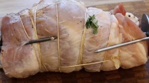 Свинина на Вертеле.  РУЛЕТ Свиной на ВЕРТЕЛЕ. Мясной Рулет