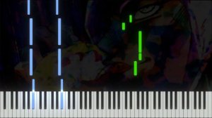 BLOODY STREAM (JOJO'S BIZARRE ADVENTURE OP 2) - EASY Piano tutorial