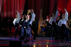 "В ритмах фламенко" студия при Анс. Моисеева. "In the rhythms of flamenco" studio at the Moiseev Ens
