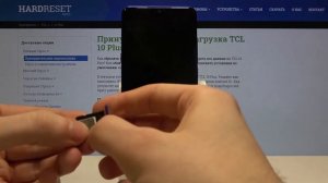 Установка SIM-карты и карты памяти в TCL 10 Plus / Как вставить симку и флешку в TCL 10 Plus?