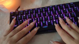 АСМР Расслабляющая клавиатураБлизкие триггерыТы уснешьASMR Tapping, Scratching