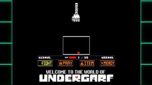 Сансфилд (Санс и Гарфилд) Сложность - Сложно : Фан-игра Андертейл