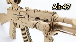 Самый известный | Как сделать картонный AK-47