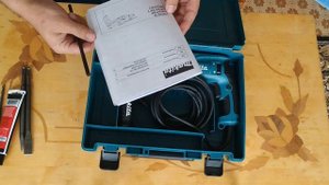 РАСПАКОВКА И  ОБЗОР ПЕРФОРАТОРА MAKITA 2470.