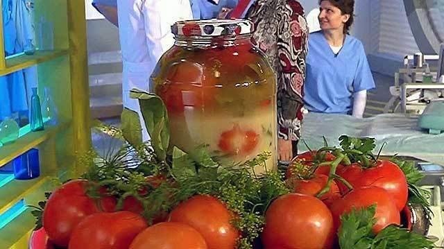 Консервирование без соли. Помидоры. Жить здорово! Фрагмент выпуска от 23.09.2015