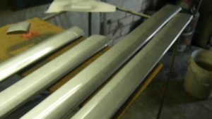 молдинги с текстурой на мэрседес "вито"