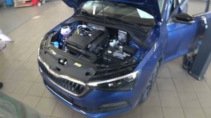 Skoda Rapid NEW установка дополнительного оборудования.