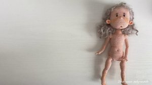 Материалы для создания куклы Тоси с подвижным телом.