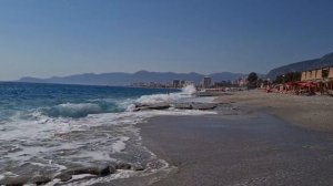 Море , пляж отеля Sun Star Beach ( Махмутлар , Алания )