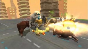 Cartoon Characters vs Animals Turf War [S1] | SPORE