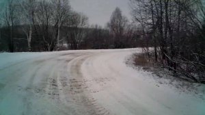 АЛЬФА С ПРИЦЕПОМ ЗИМОЙ