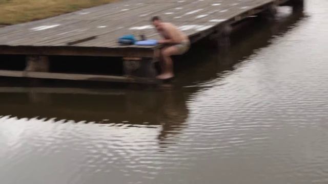 Открытие купального сезона, река Сыростан, Челябинская область, Солнечная долина. смотреть онлайн