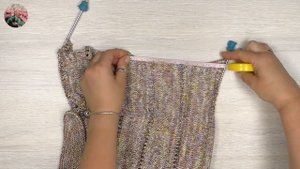 DIY Летний джемпер из хлопка Missoni спицами. Комфортная, легкая, воздушная, простая модель джемпер