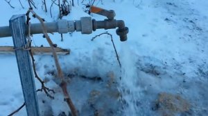 Кран незамерзающий испытание при низкой температуре
