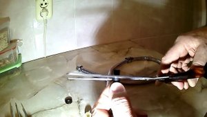 Ремонт шланга для душа в металлической оплетке своими руками.