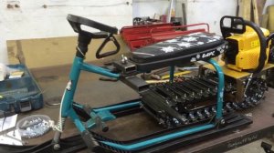 Самодельная гусеница для....снежка