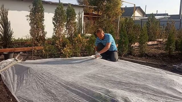 КЛУМБА В ВИДЕ БАБОЧКИ. Цветники своими руками.