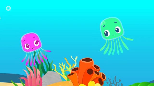 Grandma Visits Jelly and Shelly! - Jelly Time! NEW Season 2 | Underwater Adventures | Kids Cartoons смотреть онлайн