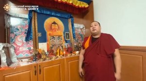 Гелек Нацык-Доржу о реликвиях переданных Туве Его Святейшеством Далай-Ламой