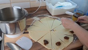 Рогалики - пальчики с повидлом