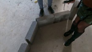 С чего начать монтаж стен? Керамзитобетонные перегородки. Влог