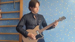 Кино - Звезда по имени Солнце(кавер на электрогитаре, 4k 60fps)